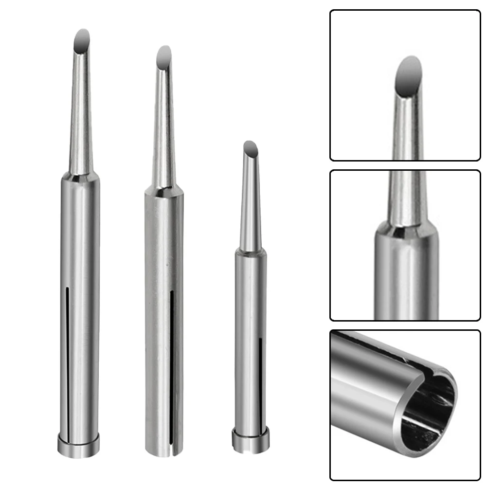 

Electric Iron Soldering Iron Tip 3pcs 20W 35W 50W C Type Head Copper Power Tool Soldering Iron Tip Accessories