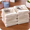500pcs Double Head Wood Cotton Swab Nose Ears Cleaning Women Makeup Tools Lipstik Cotton Buds Tip Sticks Bastoncillos Oidos 1
