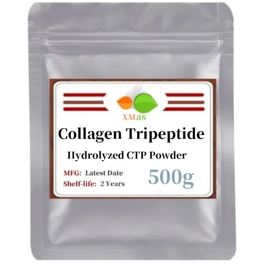 50-1000g 100% Hydrolyzed Ctp Collagen Tripeptide Powder,skin Whitening And Smooth,delay Aging 4