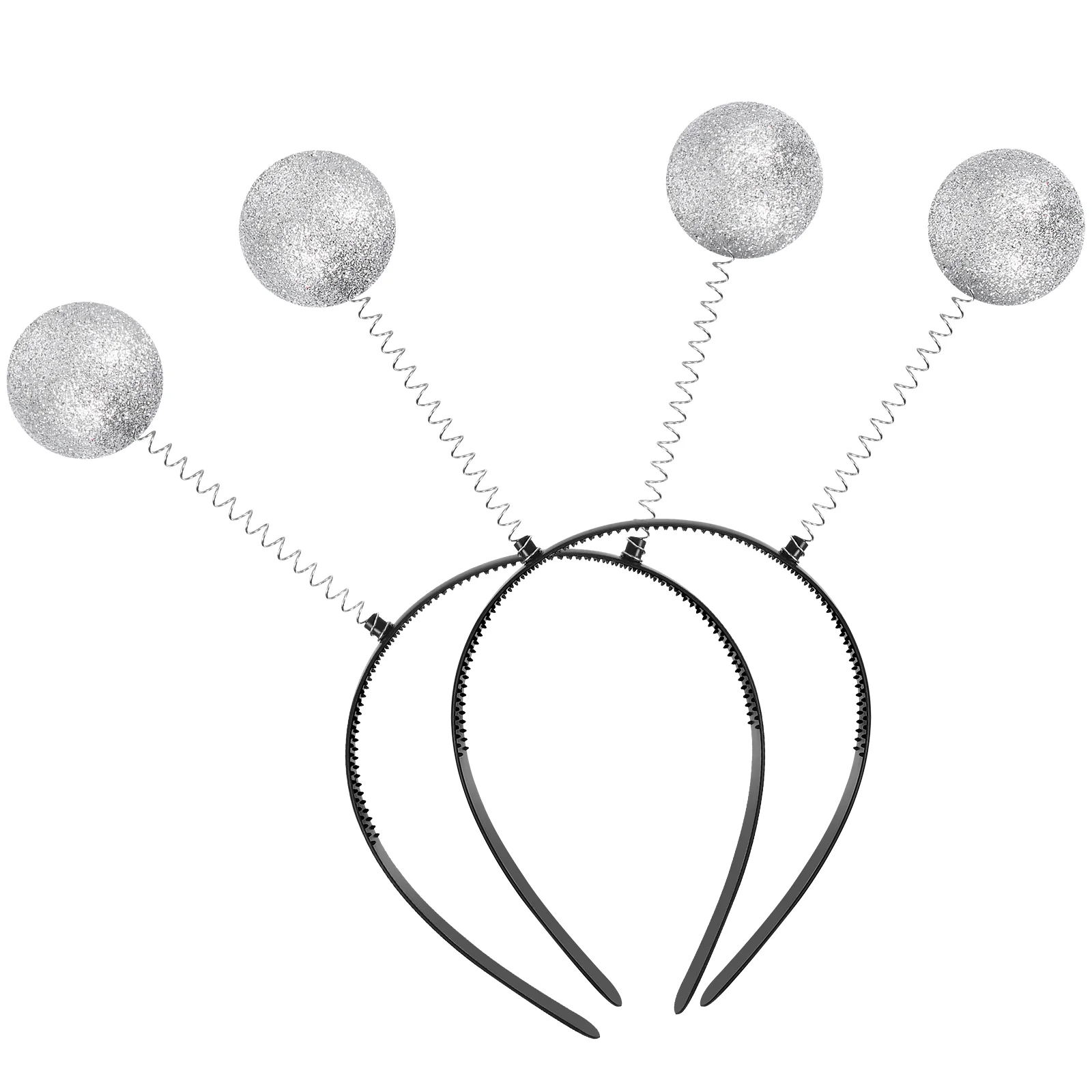 

Antenna Headbands With Glitter Spring Balls Alien Hair Bands Halloween Christmas Party Favors Decoration for Children Women