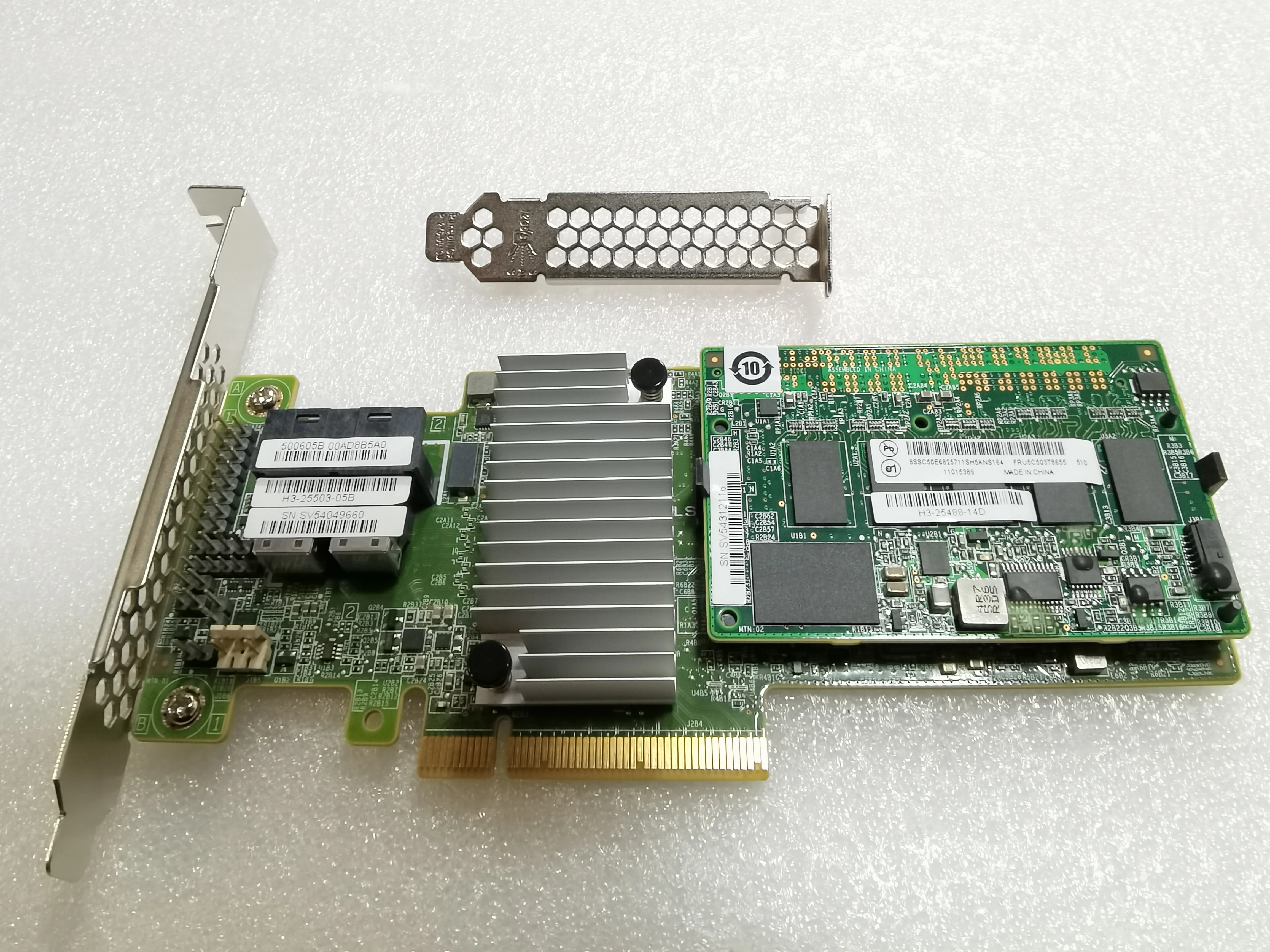 Controlador Sas Sata 03t6792 H32550305b 1gb Cachecade Pro 2.0 Cartão 12 gb s 93648i Sas3108