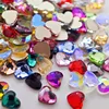wholesale 5.5*6mm Heart INS Hot Flat Back Nail Rhinestone  Special Shaped Crystals Nail Art Stones 3D Personalized Decoration 1