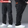 Jeans for Men Big Size 28-50 Denim Fabric Large Size Pants for Fat People 45-150kg Jeans Hombre Wide Leg Jeans Pantalon Homme 1