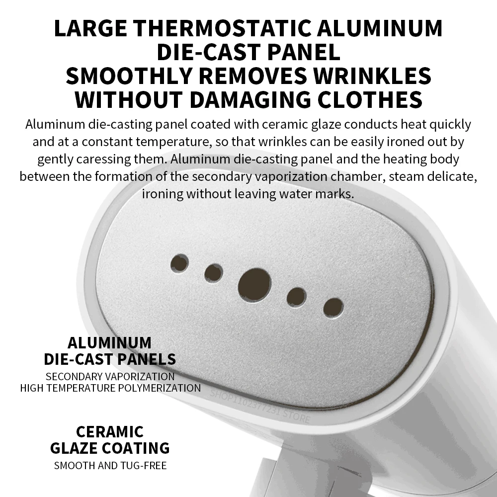 الأصلي XIAOMI MIJIA مكواة بخار محمولة باليد، منظف...