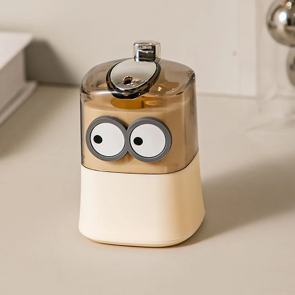 Plastic Auto Pop-Up Toothpick Holder Cute Cartoon Animal Character Toothpick Storage Box Automatic Ejection Toothpick Container