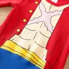 Baby Girl Boy Costume Anime Clothes Newborn Romper Infant Luffy Akatsuki Vegeta Cosplay Jumpsuit Toddler Halloween Costume 0-18M 5