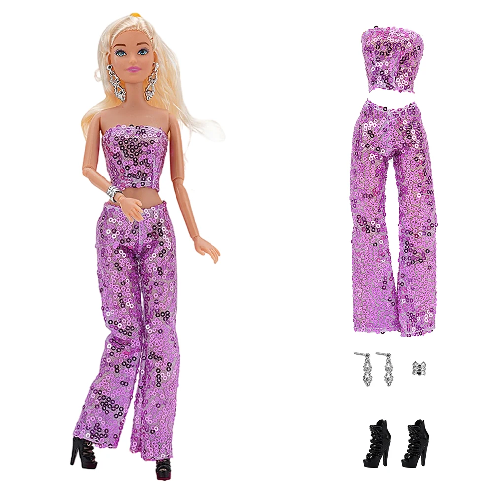 Kleidung für Barbie Puppe - Zubehör Spielzeug für Kinder