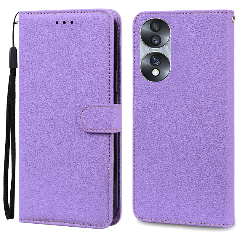 Leather Wallet Flip Case - Elegant Full Cover Coque  Etui