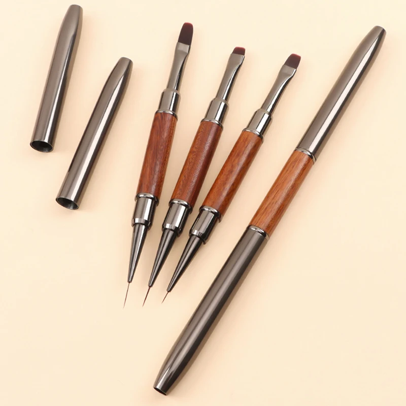 Double End Nail Art Pen Brush for Gel and Acrylic