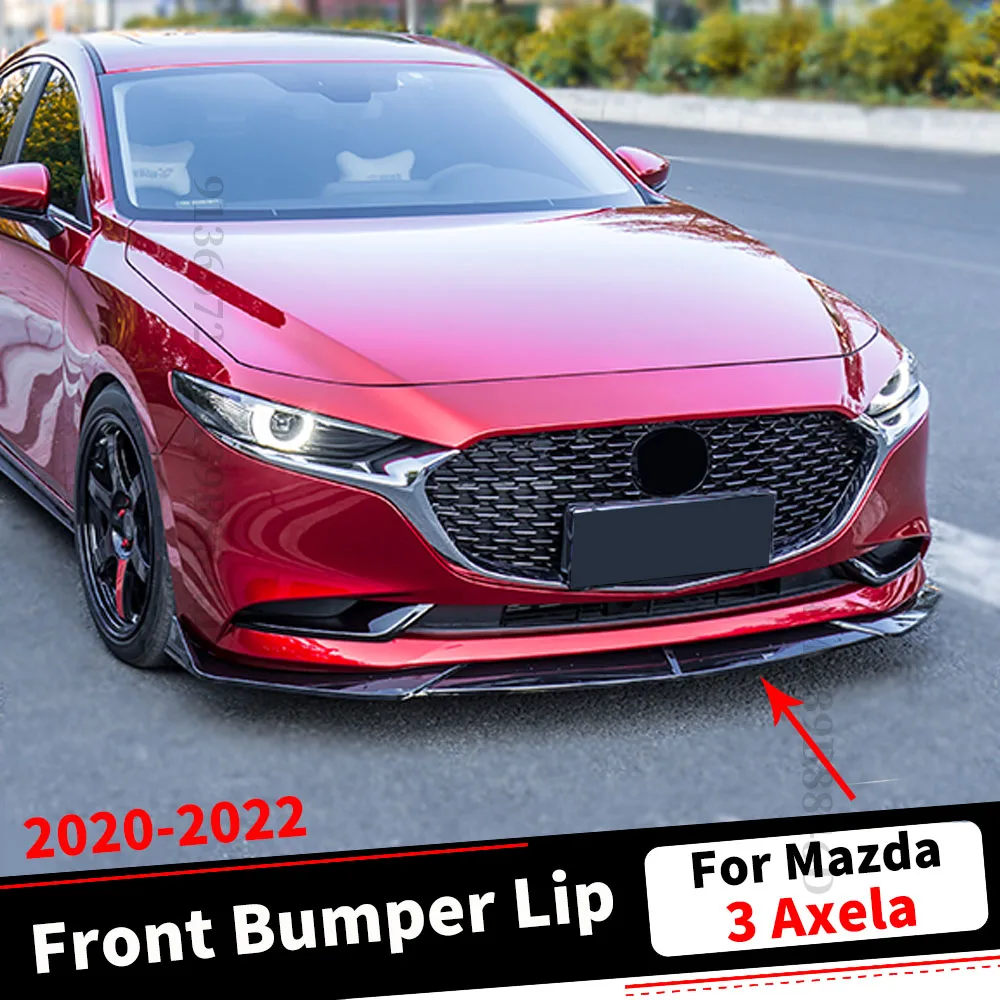HighQualityFrontBumperLipChinForMazda3Axela202220212020