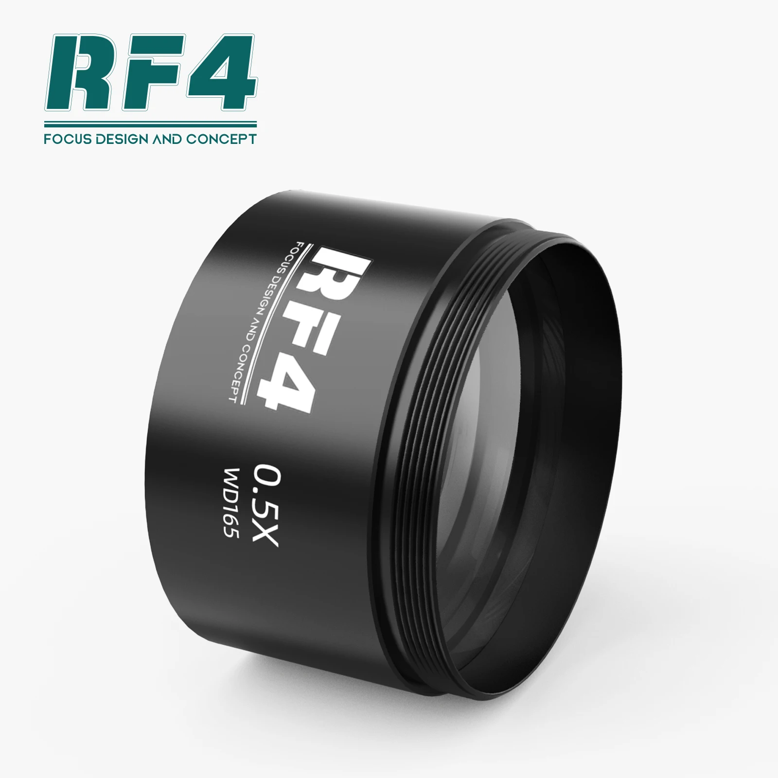 RF4 WD165 0.5X 0.7X 0.48X Microscope Glass Lens Trinocular