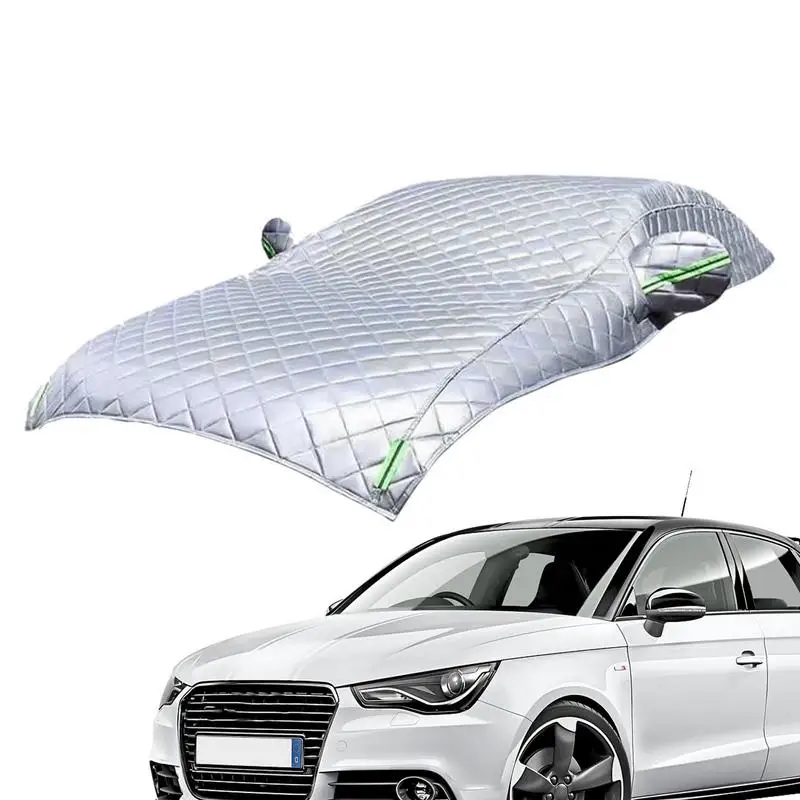 

Car Snow Cover Universal Snow Cover For Car Waterproof Snowproof Snow Cover Of Most Cars Sedan And Suv For All Season