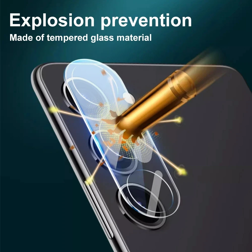 3D Clear Tempered Glass Camera Protector Lens Case (1-3 Pack)