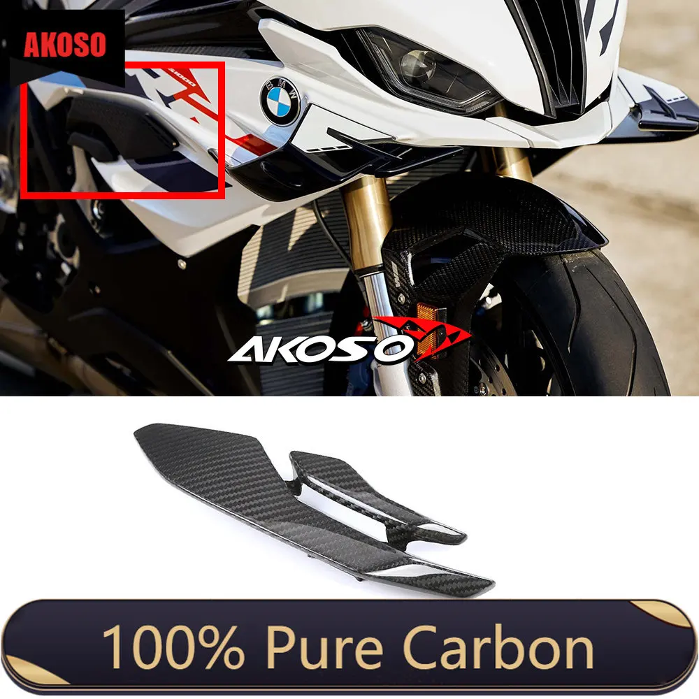 

100% 3K Full Pure Dry Carbon Fiber Motorcycle Body Side Fairing Kit For 2023 BMW S1000RR