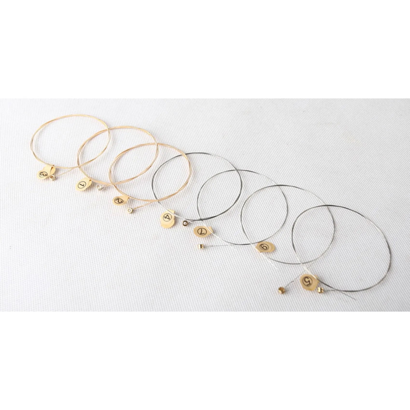 Guitar Strings 7Pcs Classical Guitar String Set Strings 7-String Laya for Acoustic Folk Classic