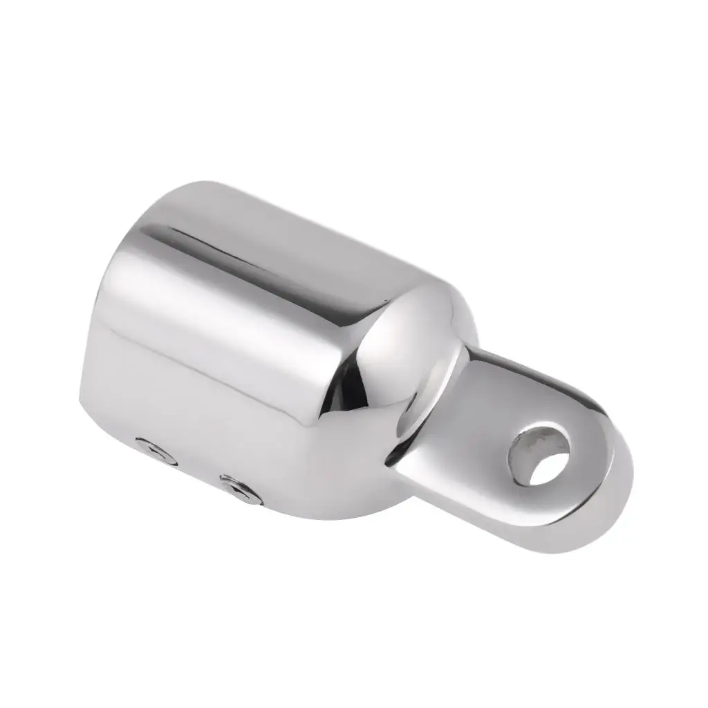4 Pieces Heavy Duty Marine Boat EyeTube End Cap Stainless Steel Bimini Top Fitting Hardware 25mm Canopy External Pipe Eye End 4 Pieces Heavy Duty Marine Boat EyeTube End Cap Stainless Steel Bimini Top Fitting Hardware 25mm Canopy External Pipe Eye End