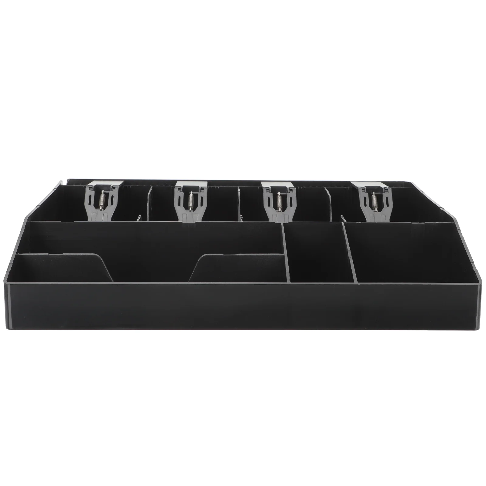 

Supermarket Cash Register Box Acrylic Tray Multiple Compartment Storage Drawer Counter Organizer Coin