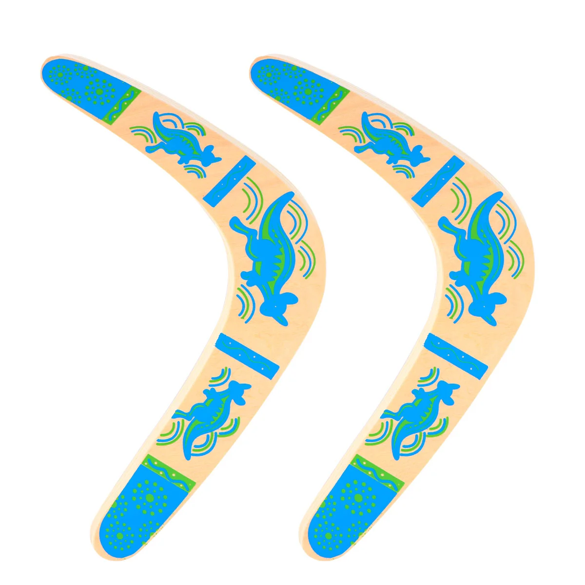 

2pcs Creative Kids Boomerang Toy Boomerang Playthings Outdoor Toys