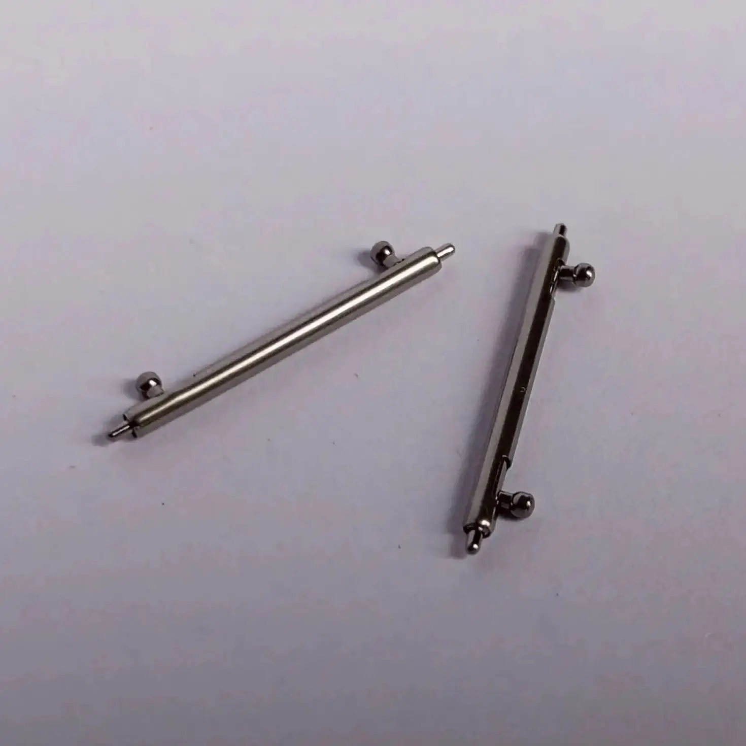 Double End Quick Release Watch Band Spring Bars, 1.5mm Thick, Set of 2