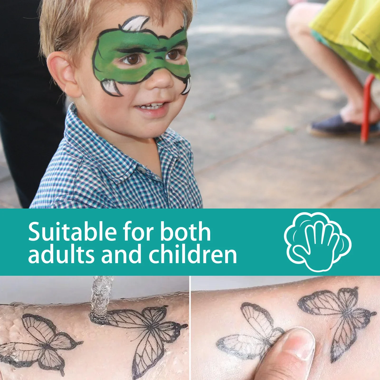 Face Body Painting Pen 10 Colors Temporary Tattoo Pigment Non Toxic Waterproof Party Art Festival Cosplay Halloween Make Up Tool 4
