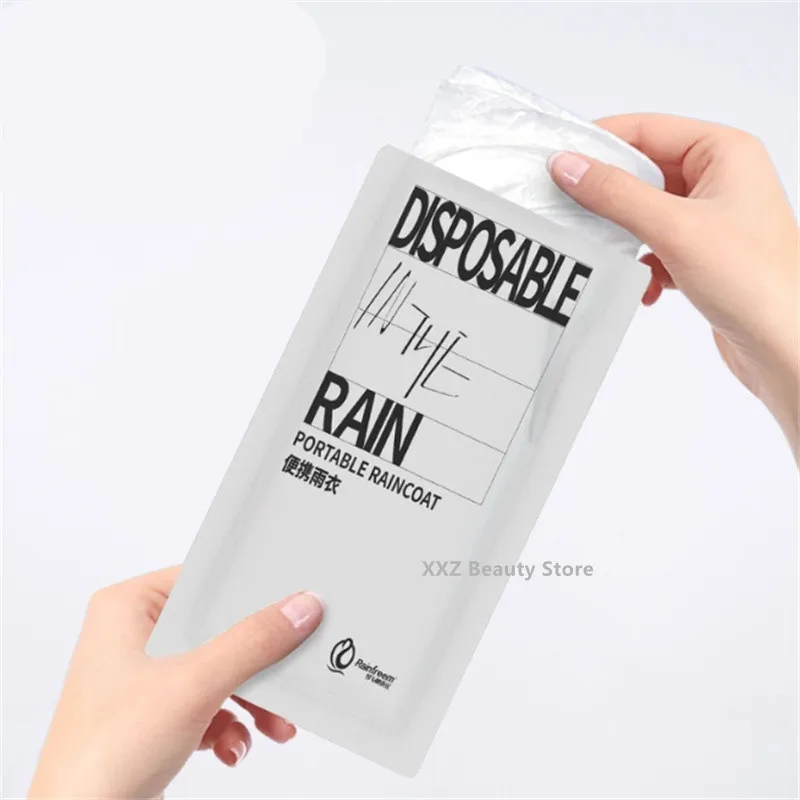 Disposable Waterproof Raincoat Outdoor Hiking Mountain Travel Emergency Transparent Portable Adult Poncho Rain raincoat poncho 1/5/10/20PCS