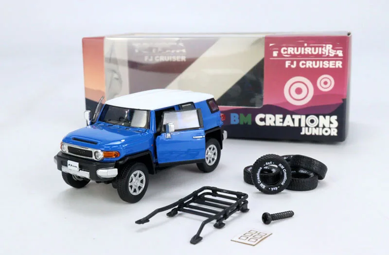 BM Creations 1:64 2015 ToyYoTta FJ CRUISER Diecast Alloy Toy Cars Simulation Model For Collection gift