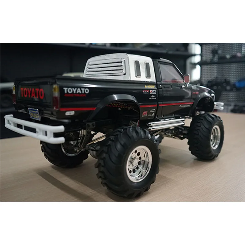 KIT HG P407 1/10 RC Crawler Pickup 4*4 RC Car Remote Control Crawler Chassis Axles Shaft Hub Outdoors Toys For Boys Gift TH05147 3