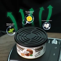 Désodorisants pour voiture, parfum pour voiture, éliminateur d'odeurs pour voiture, bloc de bois en conserve, aromathérapie automobile longue durée, désodorisant pour armoire à domicile 5