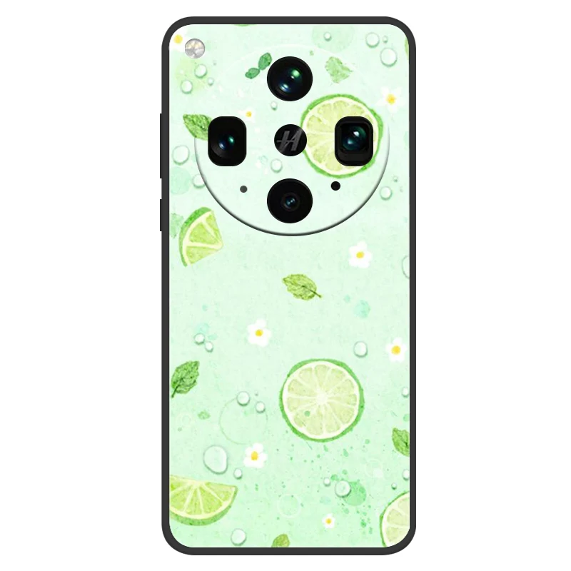 Charming Painted Silicone Shockproof Back Cover Case