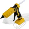 Cordless Hot Glue Gun Compatible with Dewalt 18V 20V MAX Battery 11mm Glue Sticks Electric Repair Tool Hands DIY Tools(tool only 1