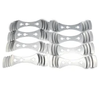 1PC Metal Candle Wicks Holder Centering Device with Three Holes Wooden Holder Soy Wax Centering Device Diy Candle Supplies 2