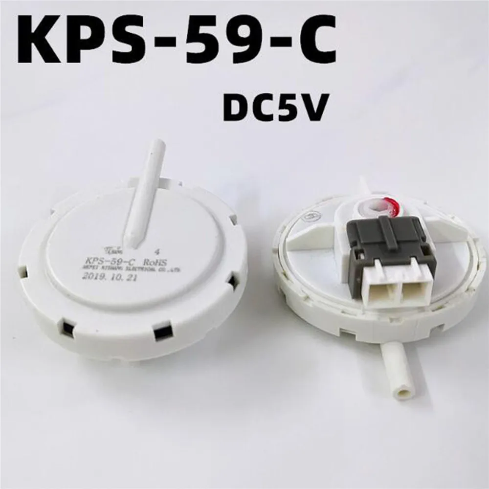 Nível de água interruptor do sensor de nível líquido detector interruptor KPS-59-C tambor máquina lavar roupa eletrônico pressão sensing válvula controle