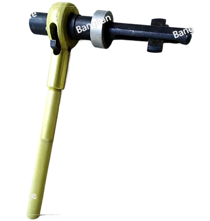 

Wrench for replacing spacer bars for single and double split conductors