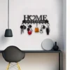 1pc Black Metal Keys Holder Wall Mount Key Holder Sweet Home Design Style Key Rack for Key Hanger With 10 Hooks 5