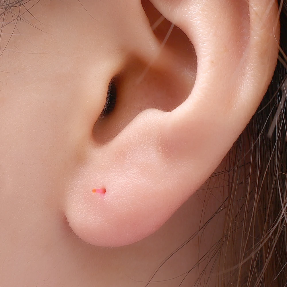 100 Paia Di Orecchini A Bottone Ipoallergenici Per Bambini - Plastica Colorata Assortita, Ideali Per Feste