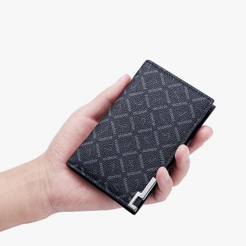 Money clip Card holder men's ultra-thin 2022 new trendy brand driver's license set high-end ID card holder wallet Coin purses