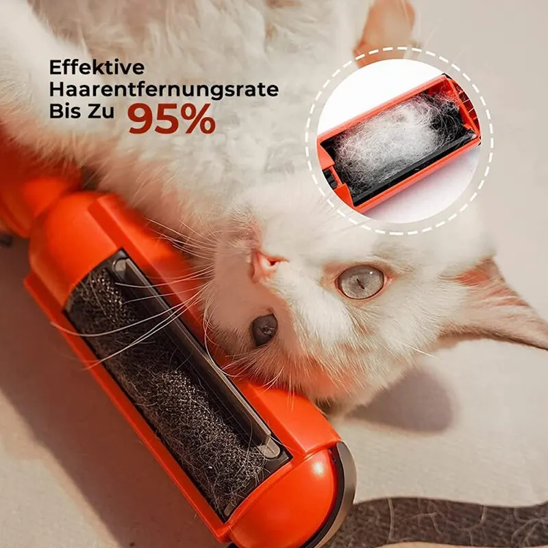 Pet Hair Remover Rolle Reusable Cat And Dog Hair Remover Brush Portable Pet Cleaner