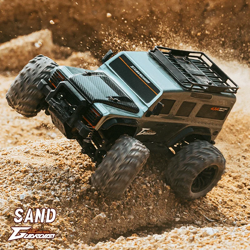 1/16 RC G2201 4x4 Off-Road High Speed ​​Drift Radio Control Vehicle 4WD RC Excavator with LED Light Outdoor Car Toy for Kids 3