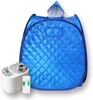 Portable Sauna Kit one Person Full Body at Home Spa Hat Tent Include 2L Steamer with Remote Control 2