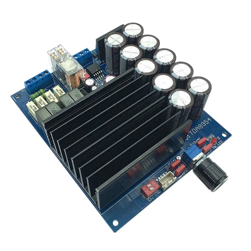 

TDA8954TH Hifi Digital Audio Power Amplifier Board Class D High Power 210W+210W Power Supply Audio Power Amplifier Board