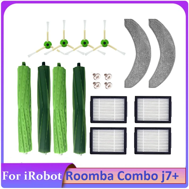

14 шт., набор аксессуаров для пылесоса Irobot Roomba Combo J7 +