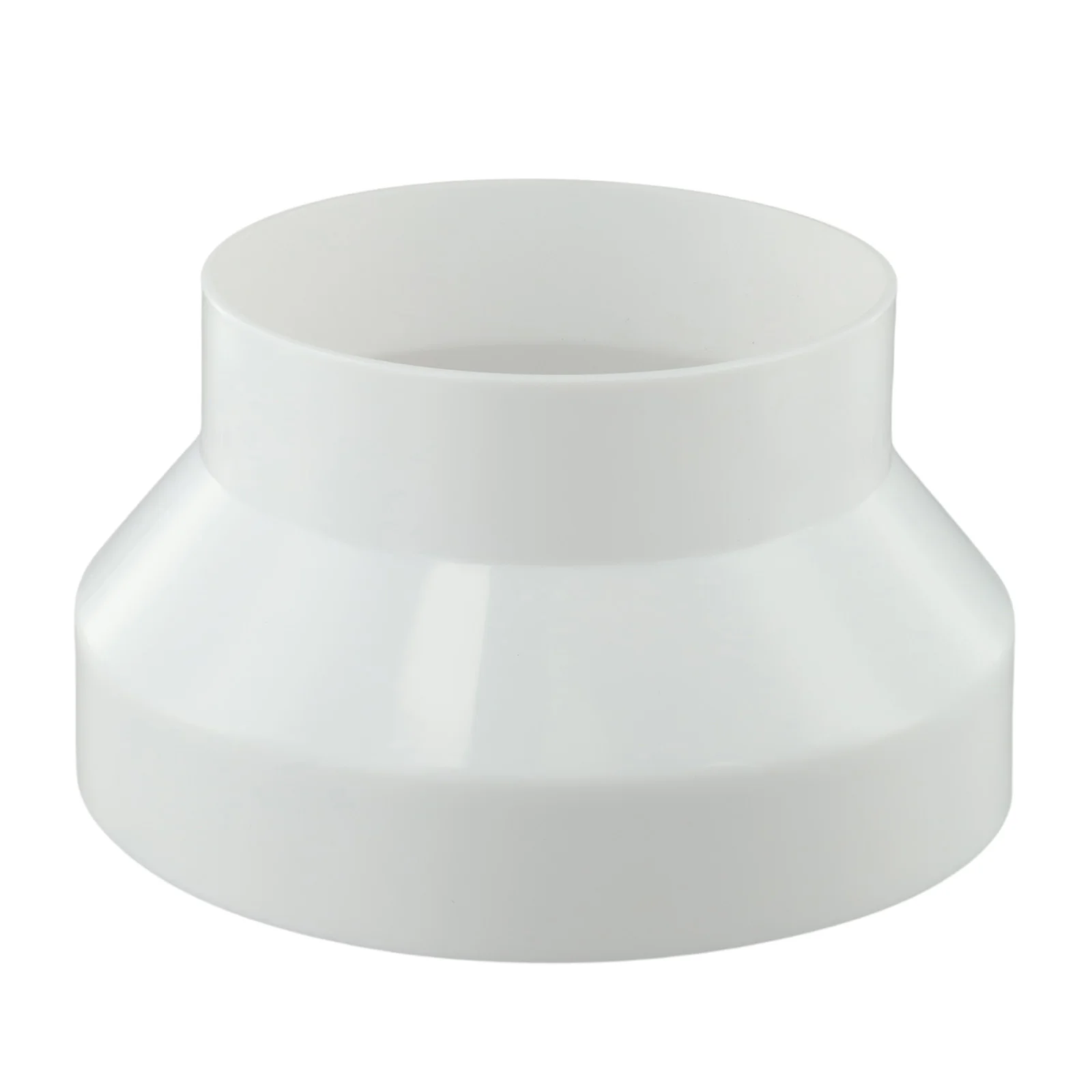 Ventilation Duct Pipe Adapter, 6&rdquo; To 4&rdquo; Ducting Reducer Increaser Cone For Grow Tent Bathroom Kitchen Ventilation Systems