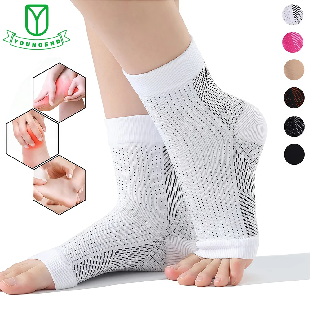 Kinetic Evolution 2 Cavigliere Sportive - Tutore Per Caviglia A Compressione, Traspirante, Antiscivolo - Per Calcio, Corsa - Taglia XL, Rosa - 3