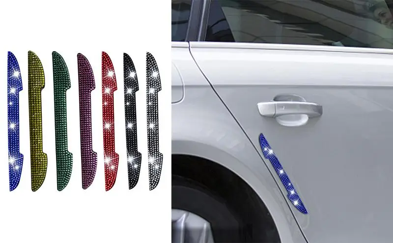 

Automobile Anti Collision Door Strip Protective Sticker Auto Rhinestone Trim Strip Car Decor Anti Rub Protector Door Edge Guards