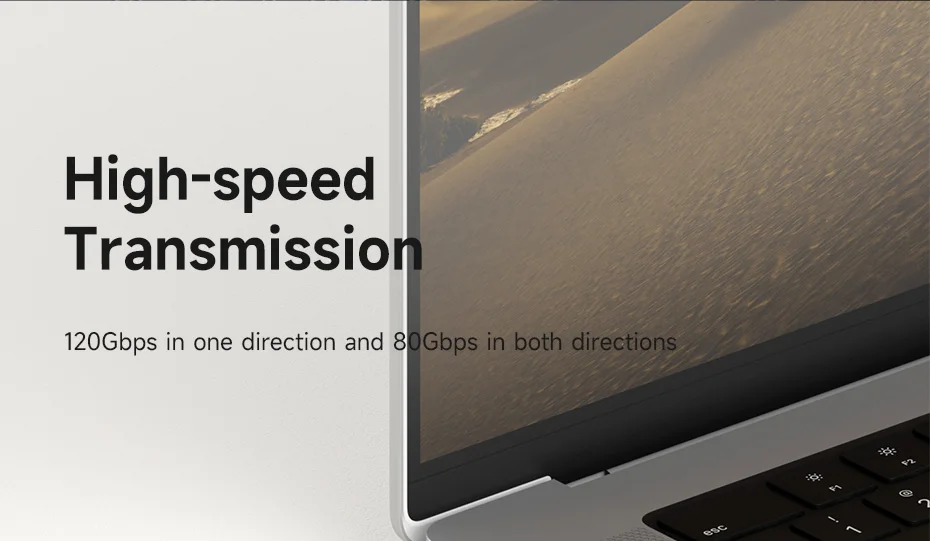 Hagibis Thunderbolt 5 USB-C Cable 120Gbps 240W 16K