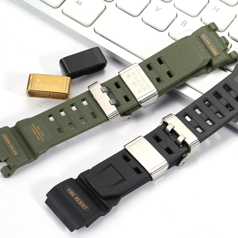 Resin Strap Suitable For Casio G-SHOCK GWG-2000 GWG-2040 Men's TPU Sports Waterproof Watch Accessories Wristband Bracelet