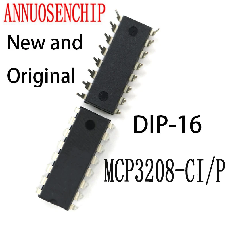 

1 шт. Новый и оригинальный DIP16 MCP3208 DIP-16 MCP3208-I/P DIP MCP3208-CI/P