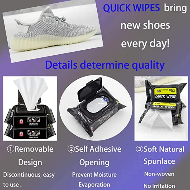Sneaker Cleaning Wipes 12Pcs/Bag