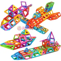 צעצועי מגנטים לילדים בגודל גדול פלוס בלוקים מגנטיים לילדים מעצב סט צעצועים לבנים לבניית בלוקים 3