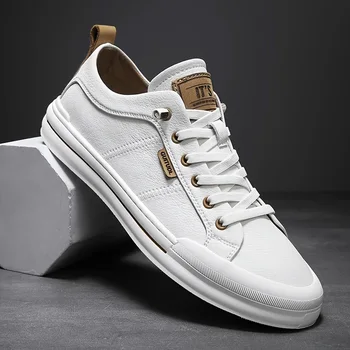 Spring and Autumn Low-Top Men's Fashionable Casual Sneakers - Image 4